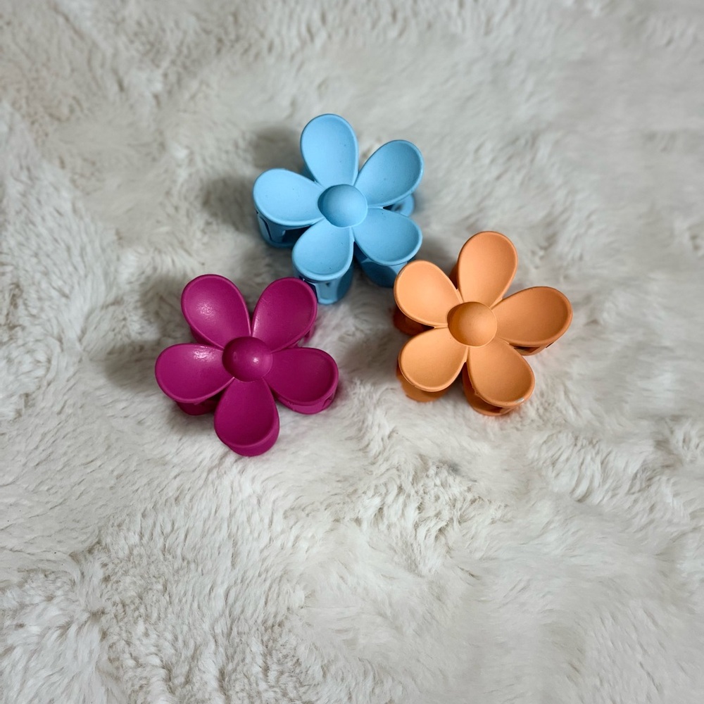 Flower Hair Clips
